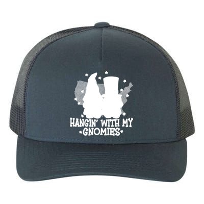 Hangin With My Gnomies American Gnomes Usa 4th Of July Gnome Gift Yupoong Adult 5-Panel Trucker Hat