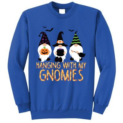 Hanging With My Gnomies Halloween Thanksgiving Christmas Gift Sweatshirt