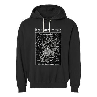 Hot Water Music Garment-Dyed Fleece Hoodie