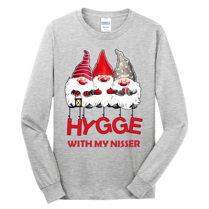 Hygge With My Nisser Christmas Tall Long Sleeve T-Shirt