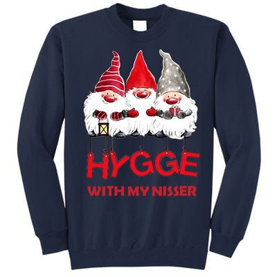 Hygge With My Nisser Christmas Tall Sweatshirt