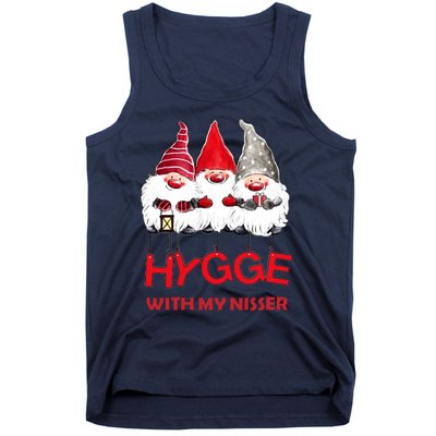 Hygge With My Nisser Christmas Tank Top