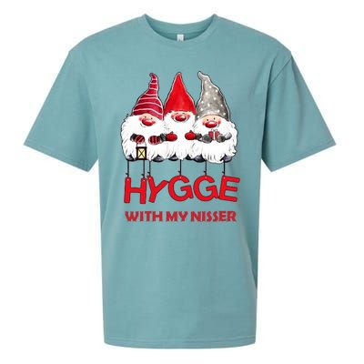 Hygge With My Nisser Christmas Sueded Cloud Jersey T-Shirt