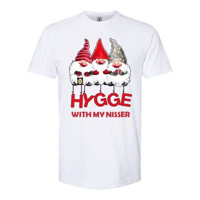 Hygge With My Nisser Christmas Softstyle CVC T-Shirt