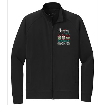 Hanging With My Radiology Nurse Gnomies Xmas Nurse Gnomes Gift Stretch Full-Zip Cadet Jacket