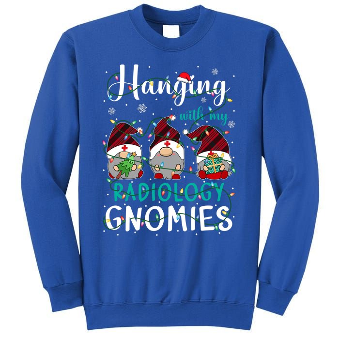 Hanging With My Radiology Nurse Gnomies Xmas Nurse Gnomes Gift Sweatshirt