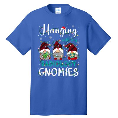 Hanging With My Radiology Nurse Gnomies Xmas Nurse Gnomes Gift Tall T-Shirt