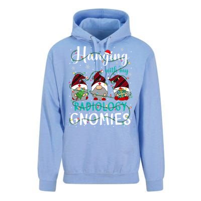 Hanging With My Radiology Nurse Gnomies Xmas Nurse Gnomes Gift Unisex Surf Hoodie