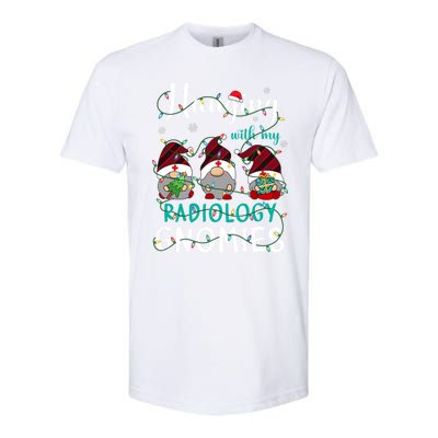 Hanging With My Radiology Nurse Gnomies Xmas Nurse Gnomes Gift Softstyle CVC T-Shirt