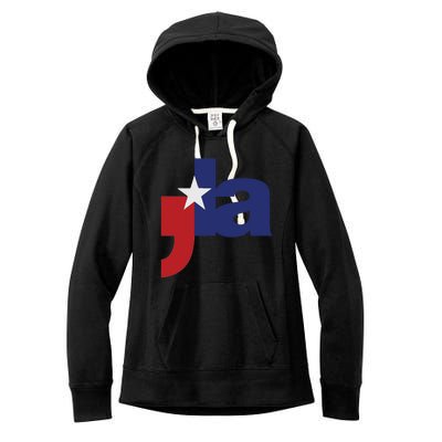 Harris Walz Madam President Vice President Patriotic Women's Fleece Hoodie