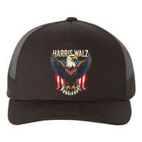 Harris Walz Majestic Eagle Yupoong Adult 5-Panel Trucker Hat