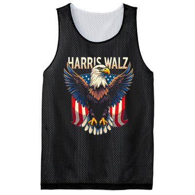 Harris Walz Majestic Eagle Mesh Reversible Basketball Jersey Tank