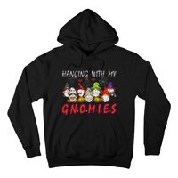 Hanging With My Gnomies Christmas Costume Halloween Gnomes Hoodie