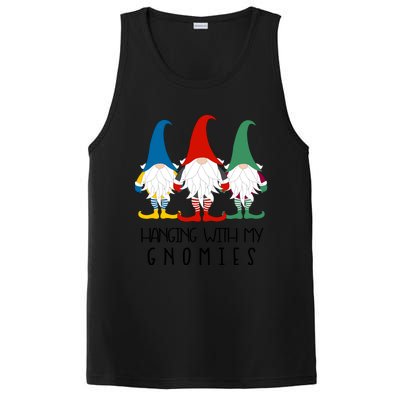 Hanging With My Gnomies Nordic Santa Gnome Funny Christmas Gift PosiCharge Competitor Tank