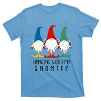 Hanging With My Gnomies Nordic Santa Gnome Funny Christmas Gift T-Shirt