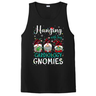 Hanging With My Cardiology Nurse Gnomies Xmas Nurse Gnomes Gift PosiCharge Competitor Tank