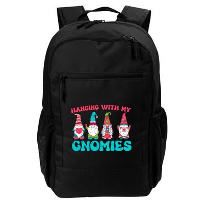 Hanging With My Gnomies Matching Family Christmas Pjs Gnome Daily Commute Backpack