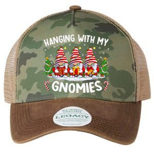 Hanging With My Gnomies Matching Family Christmas Pjs Gnome Legacy Tie Dye Trucker Hat