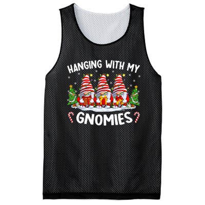 Hanging With My Gnomies Matching Family Christmas Pjs Gnome Mesh Reversible Basketball Jersey Tank