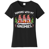 Hanging With My Gnomies Matching Family Christmas Pjs Gnome Women's T-Shirt