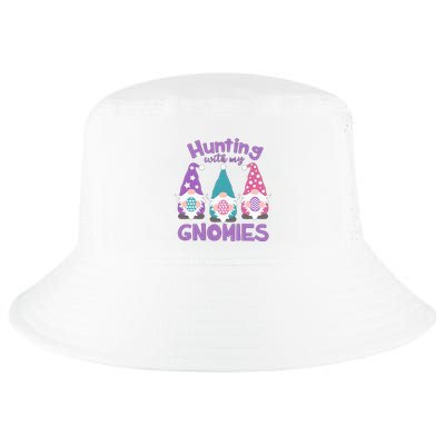 Hunting With My Gnomies Funny Easter Cool Comfort Performance Bucket Hat