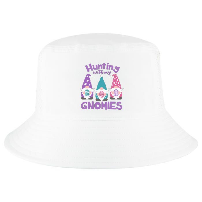 Hunting With My Gnomies Funny Easter Cool Comfort Performance Bucket Hat