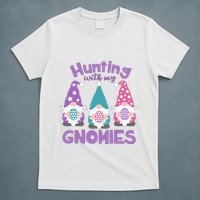 Hunting With My Gnomies Funny Easter T-Shirt