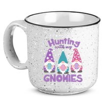 Hunting With My Gnomies Funny Easter 15oz Campfire Ceramic Mug