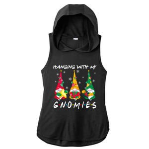 Hanging With My Gnomies Santa Gnomes Light Snow Christmas Gift Ladies PosiCharge Tri-Blend Wicking Draft Hoodie Tank