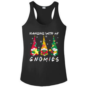 Hanging With My Gnomies Santa Gnomes Light Snow Christmas Gift Ladies PosiCharge Competitor Racerback Tank