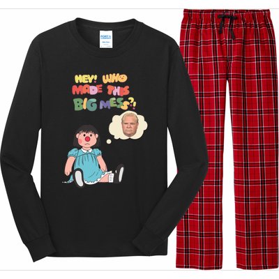 Hey Who Made This Big Mess Doug Edition Long Sleeve Pajama Set