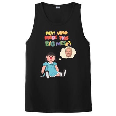 Hey Who Made This Big Mess Doug Edition PosiCharge Competitor Tank