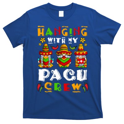 Hanging With My Pacu Nurse Crew Cinco De Mayo Gnome Nurse Great Gift T-Shirt