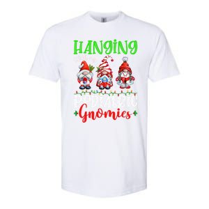 Hanging With My Pediatric Gnomies Cute Xmas Gnome Nurse Cute Gift Softstyle CVC T-Shirt