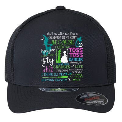 Halloween Wicked Musical Flexfit Unipanel Trucker Cap