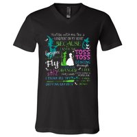 Halloween Wicked Musical V-Neck T-Shirt