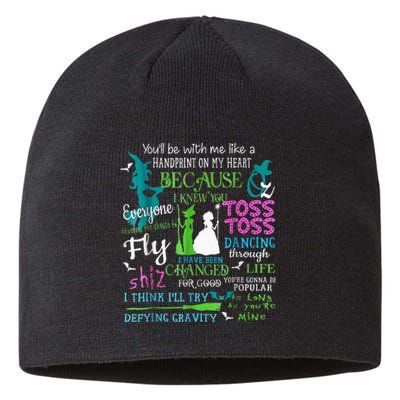 Halloween Wicked Musical Sustainable Beanie