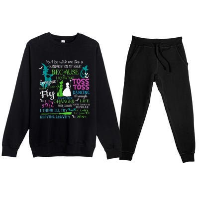 Halloween Wicked Musical Premium Crewneck Sweatsuit Set