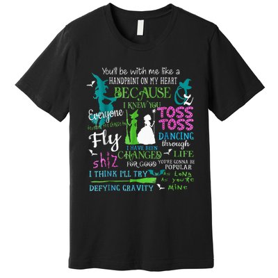 Halloween Wicked Musical Premium T-Shirt