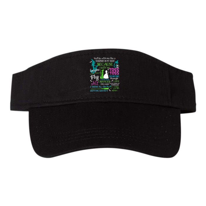 Halloween Wicked Musical Valucap Bio-Washed Visor