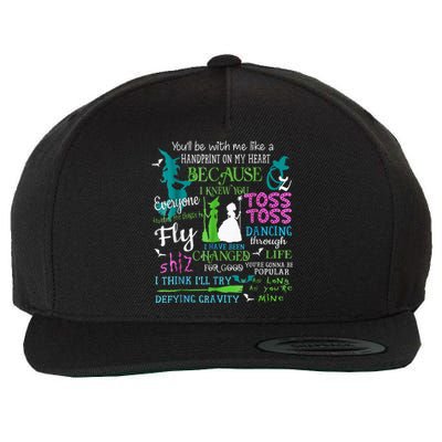 Halloween Wicked Musical Wool Snapback Cap