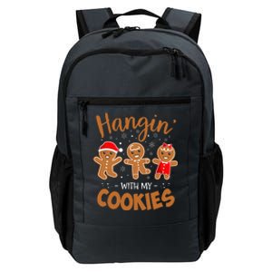 Hangin With My Cookies Gingerbread Christmas Teacher Daily Commute Backpack