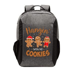 Hangin With My Cookies Gingerbread Christmas Teacher Vector Backpack