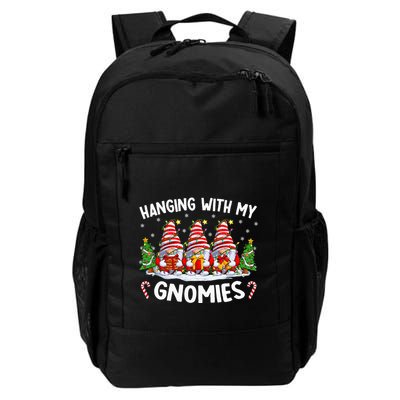 Hanging With My Gnomies Matching Family Christmas Pjs Gnome Daily Commute Backpack