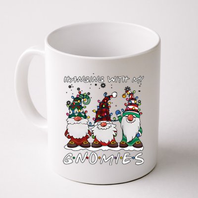 Hanging With My Gnomies Funny Christmas Holiday Season Coffee Mug