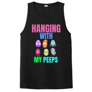 Hanging With My Peeps Easter Egg Hunt Easter Bunny Unisex Gift PosiCharge Competitor Tank