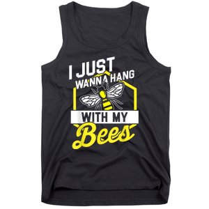 Hang With My Bees Beekeeper & Beekeeping Gift Tank Top