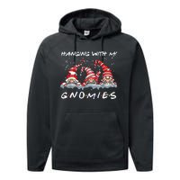 Hanging With My Gnomies Friends Christmas Performance Fleece Hoodie