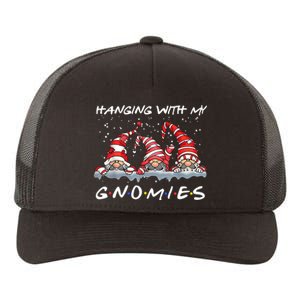 Hanging With My Gnomies Friends Christmas Yupoong Adult 5-Panel Trucker Hat