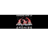 Hanging With My Gnomies Friends Christmas Bumper Sticker